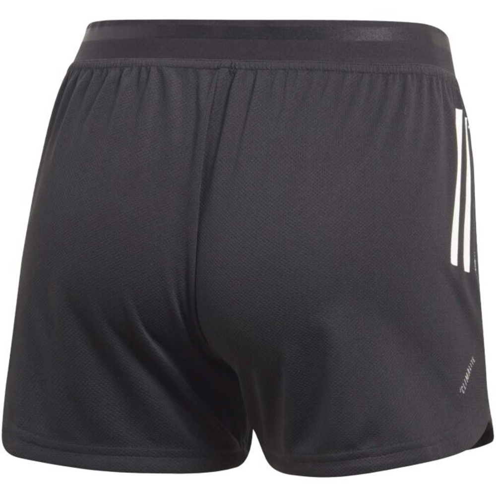NWT Women’s Adidas Design 2 Move 3 Stripe Shorts Size S Black White Running - Picture 12 of 12
